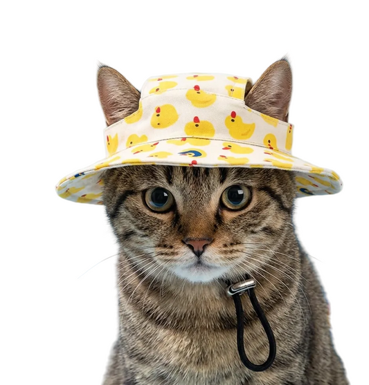 Cute Pet Costume Pet CostumeYellow Duck Hat for Cats